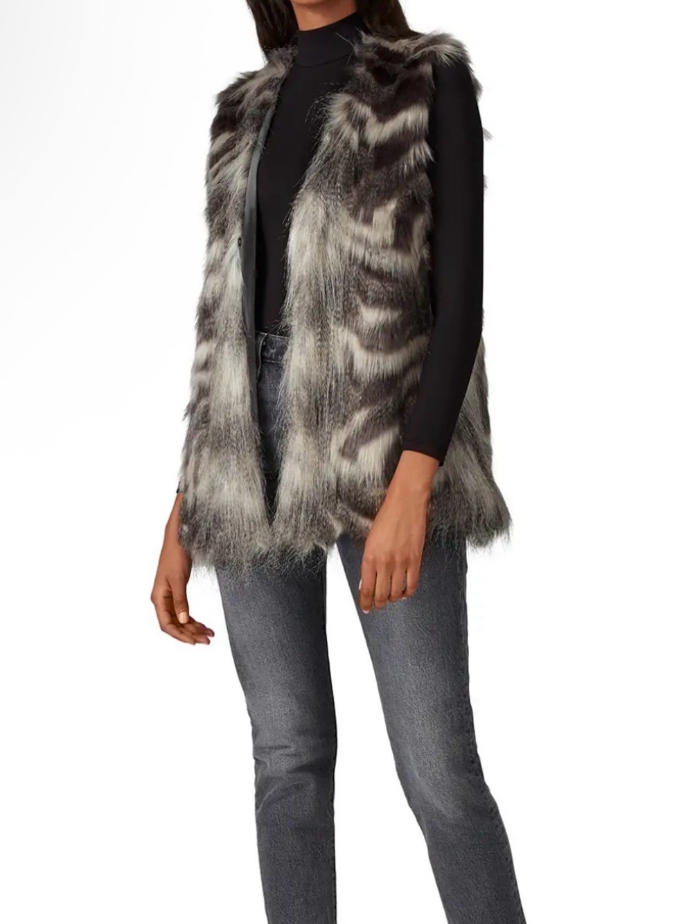Revolve cupcakes & cashmere faux fur vest